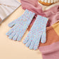 Gloving – Touchscreen Knitted Gloves with Colorful Dots