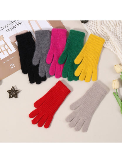 Gloving - Solid Color Touchscreen Winter Gloves