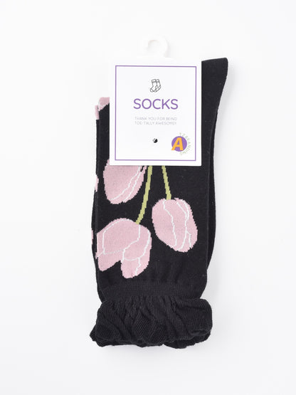 Rufia - Tulip Pattern Socks