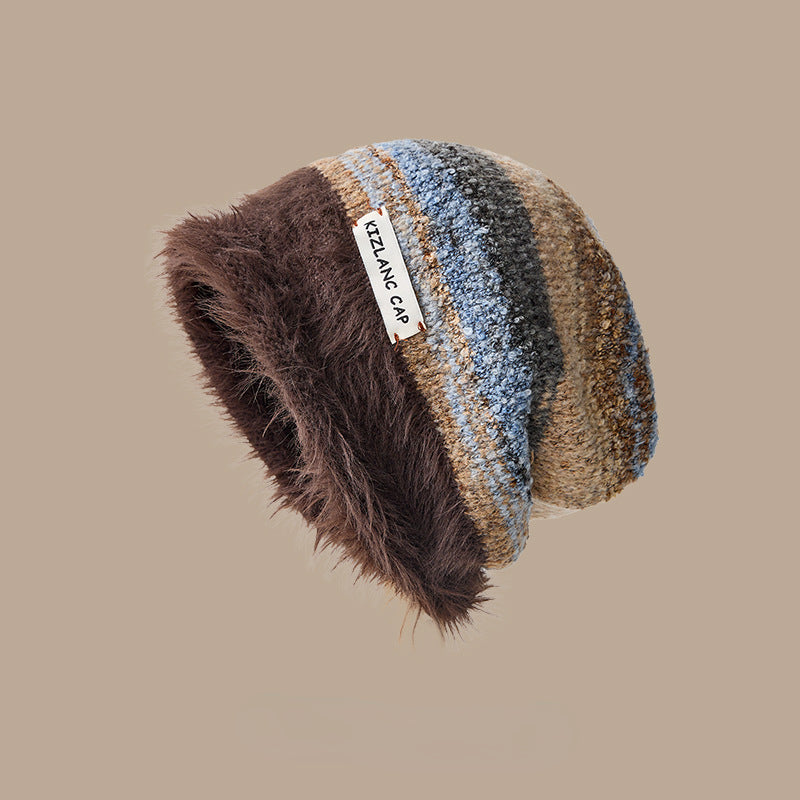 Haila - Fashionable Pompom Beanie for Women