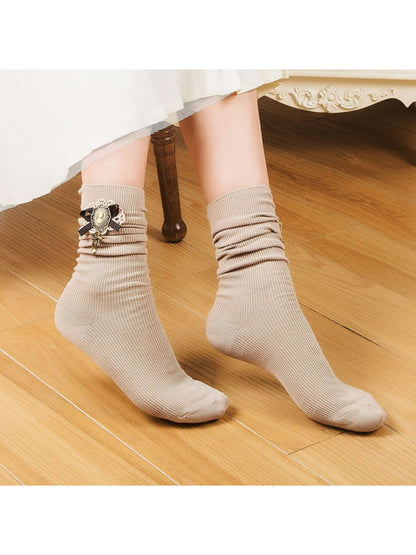 Rufia - Classic Brooch Style Decorative Socks product image 2