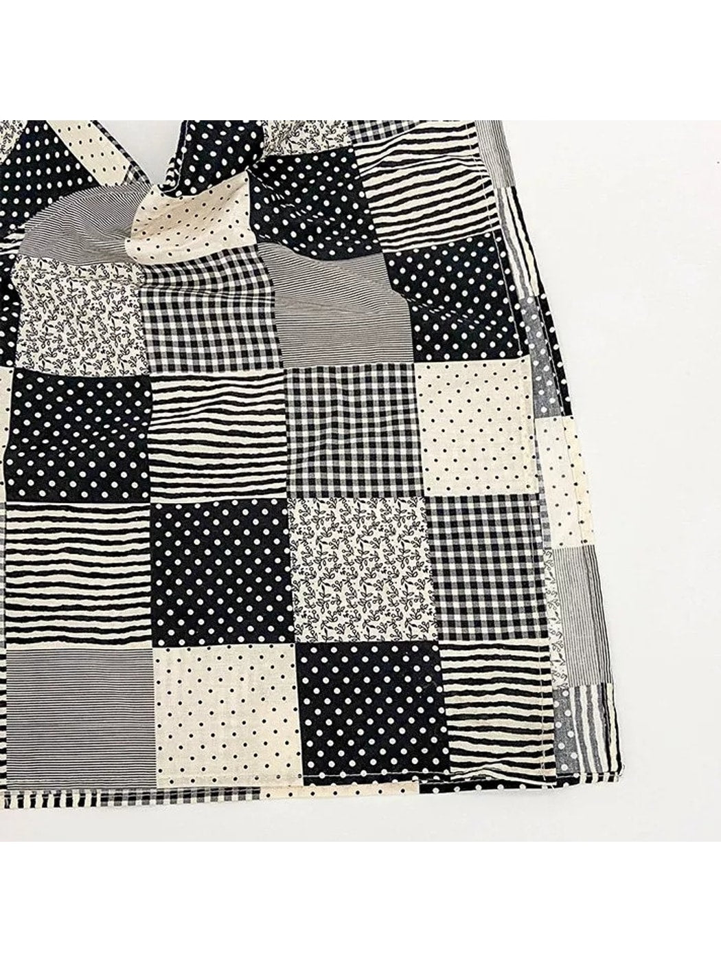 Haila - Patchwork Print Headscarf Cap