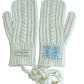 Gloving - Full-Cover Knitted Gloves With Lanyard