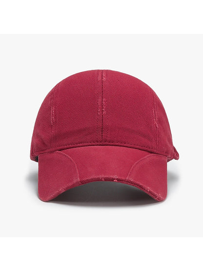 Haila - Adjustable Curved Brim Casual Baseball Cap