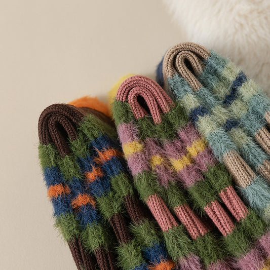 Rufia - Striped Thick Warm Socks