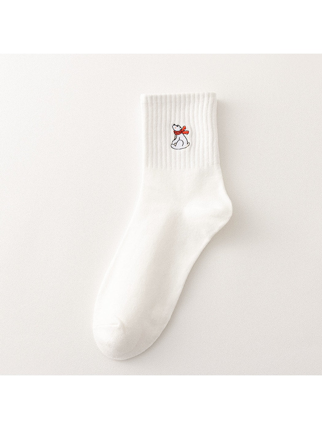 Rufia - Cute Animal Motif Everyday Crew Socks
