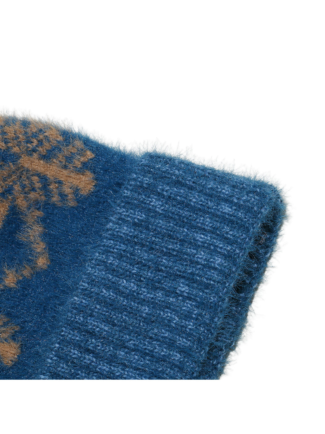 Haila Snowflake Knit Pom Pom Beanie