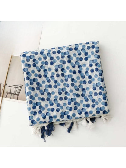 Scarvii - Refined Dot Pattern Everyday Scarf