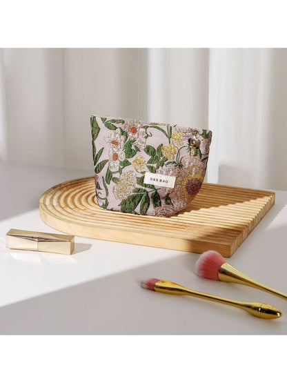 Cosbai - Women's Floral Makeup Storage Pouch Bag