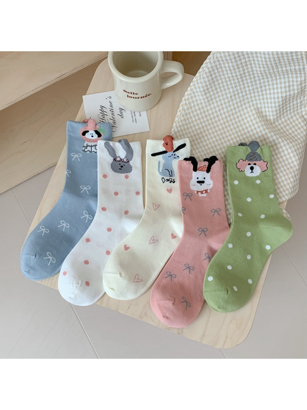 Rufia - Playful Animal Character Socks product image 1
