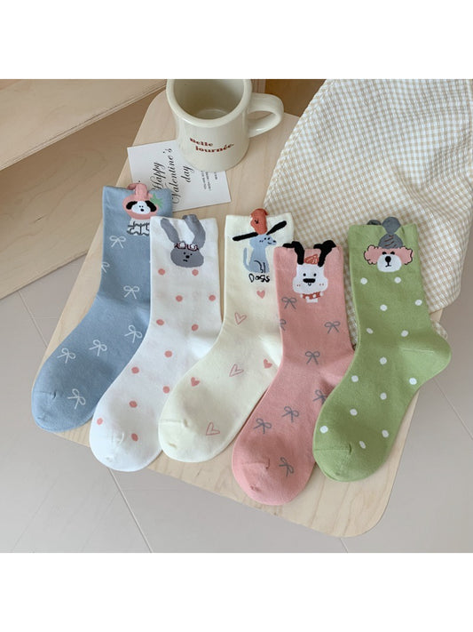 Rufia - Playful Animal Character Socks product image 1