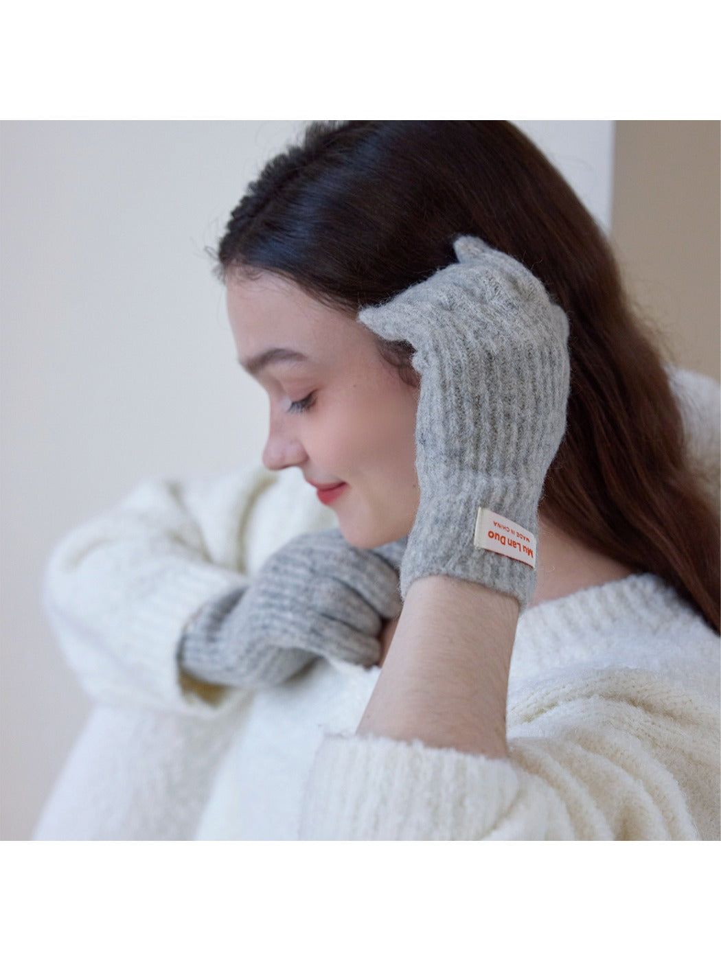 Gloving - Women's Soft Plush Gloves with Touchscreen