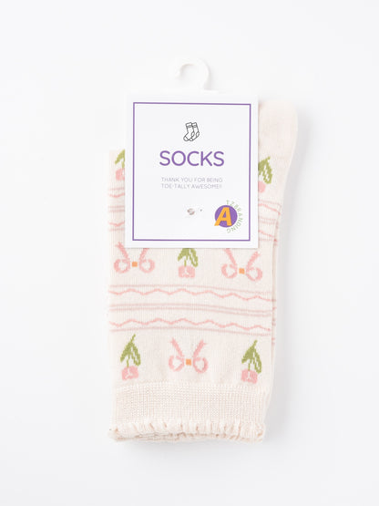 Rufia - Tulip Pattern Socks