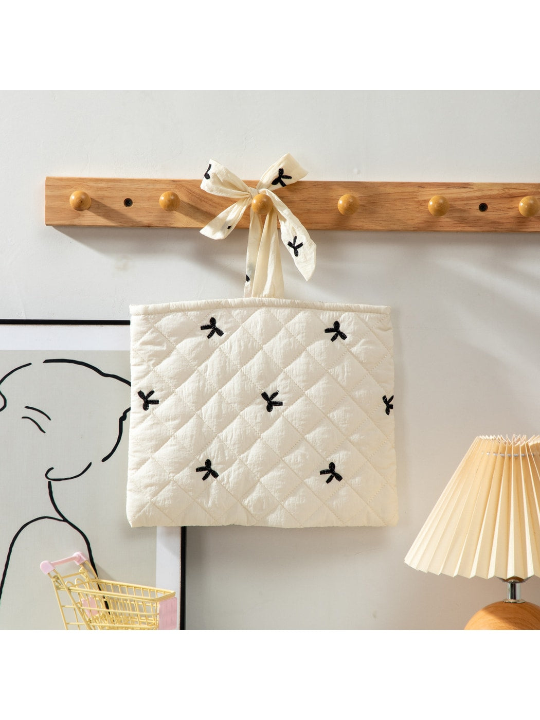 Cosbai - Elegant Colorful Quilted Zip Pouch