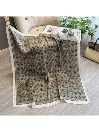 Scarvii - Hourglass Pattern Square Scarf