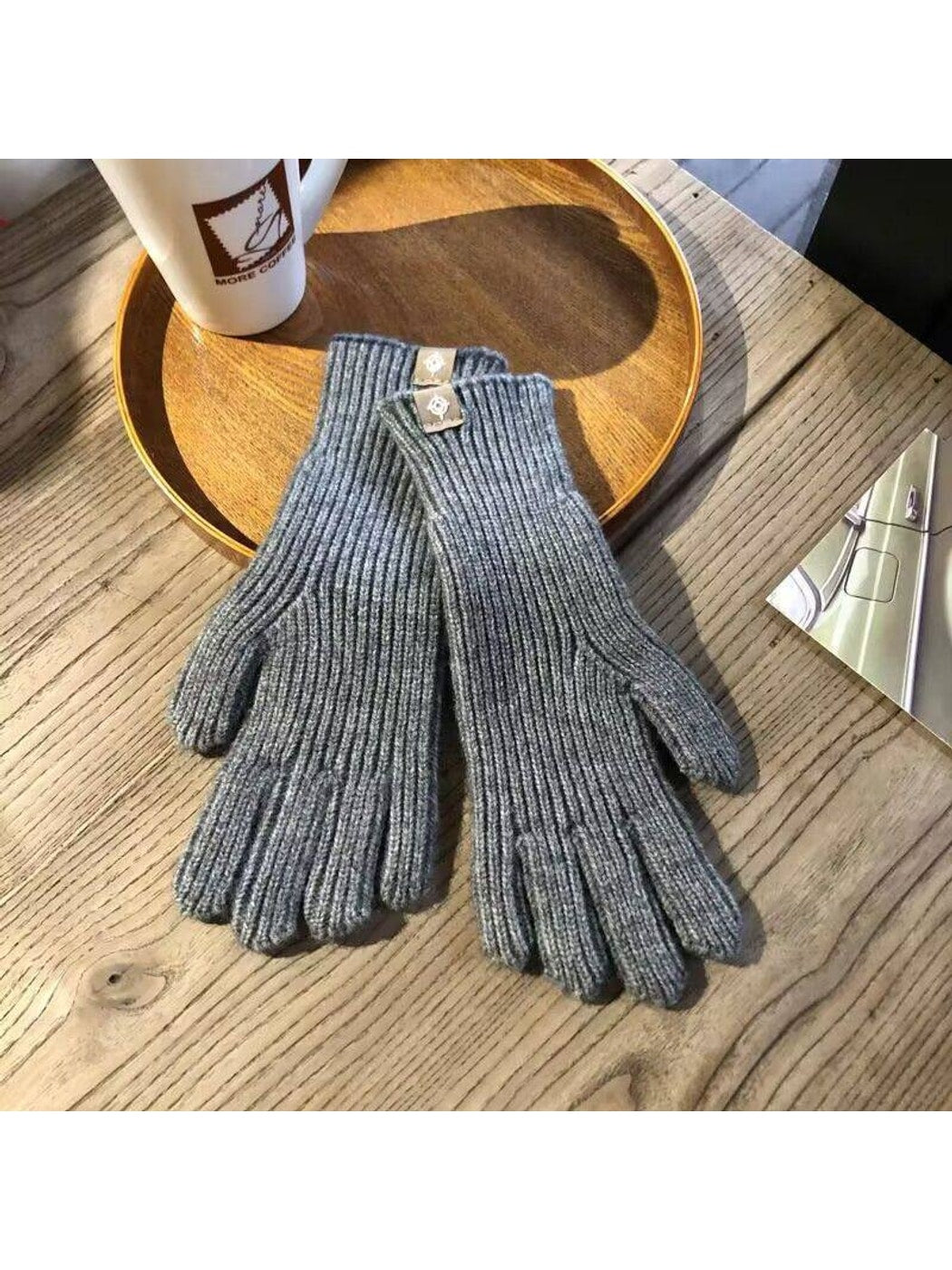 Gloving - Minimal Plain Knit Everyday Winter Gloves