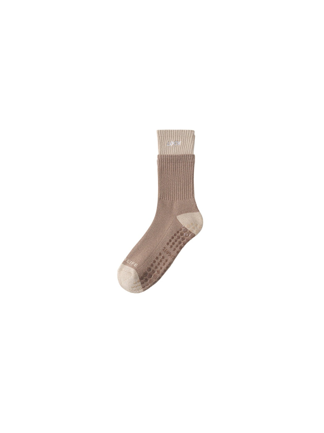 Rufia - Color Block Ribbed Cuff Socks