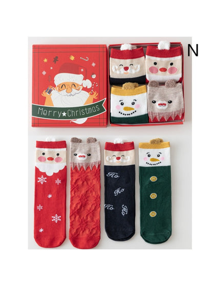 Rufia - Christmas Socks Gift Box Set - Cute & Festive