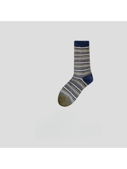 Rufia - Multicolor Stripe Crew Socks