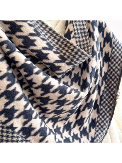 Scarvii - Houndstooth Wrap Scarf