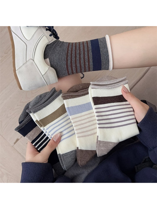 Rufia - Everyday Stripe Crew Socks