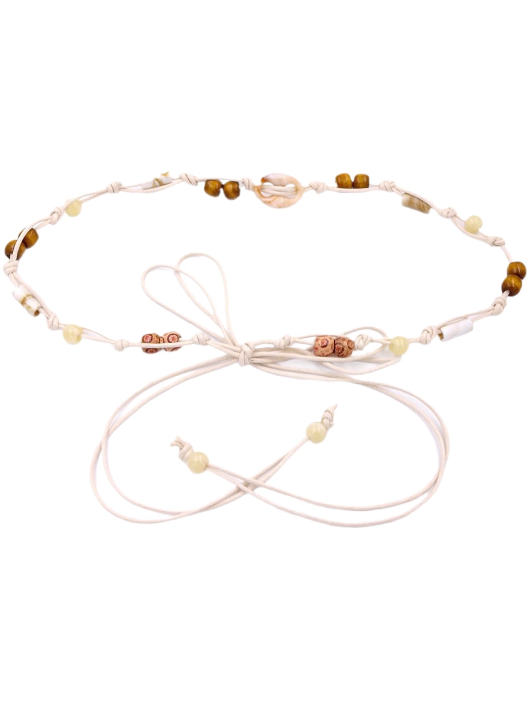 Beco - Boho Beaded Single Loop Dress Waist Belt