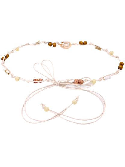 Beco - Boho Beaded Single Loop Dress Waist Belt