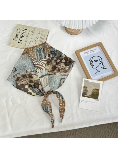 Scarvii - Patterned Everyday Fashion Triangle Scarf