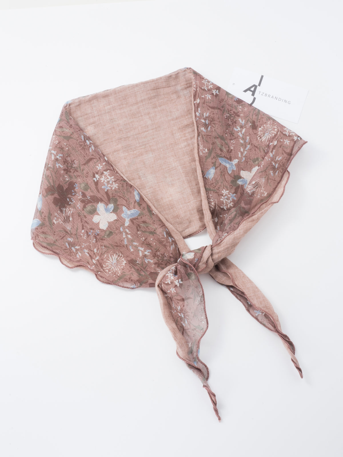Scarvii - Boho Floral Triangle Bandana Scarf