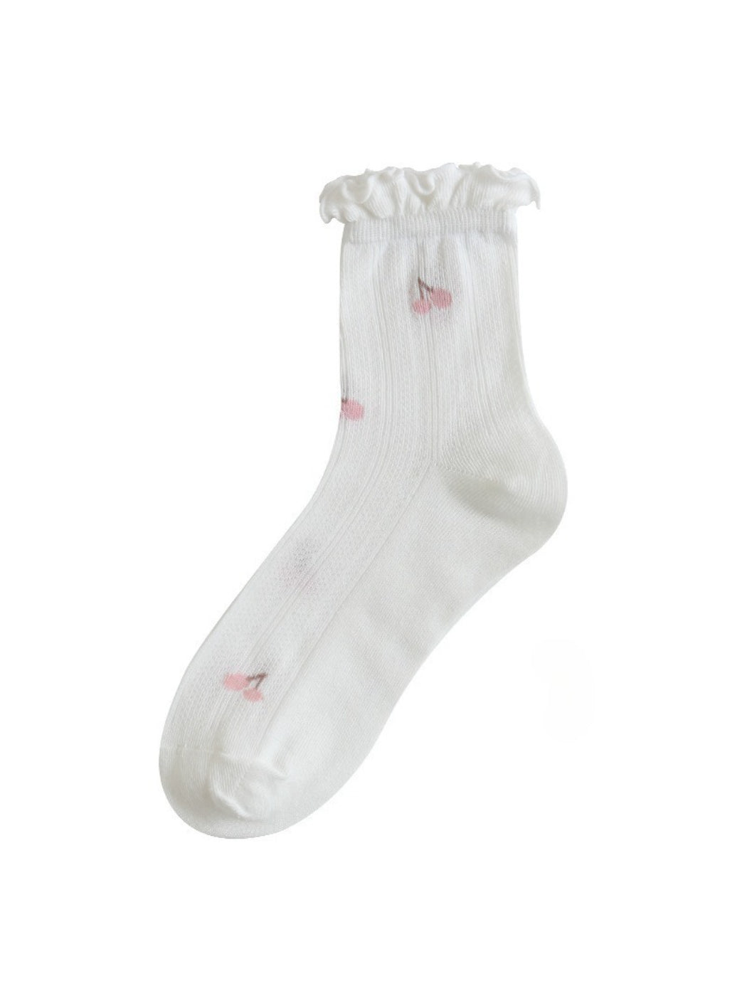 Rufia - Loose Fit Floral Crew Socks product image 2