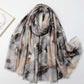 Scarvii -  Shimmer Print Scarf - Elegant & Trendy