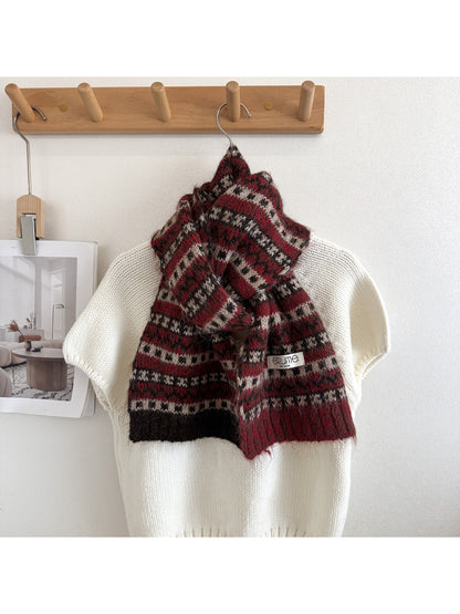 Scarvii - Cozy Fair Isle Winter Scarf
