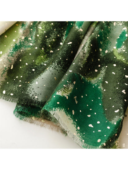 Scarvii - Modern Abstract Speckle Pattern Scarf