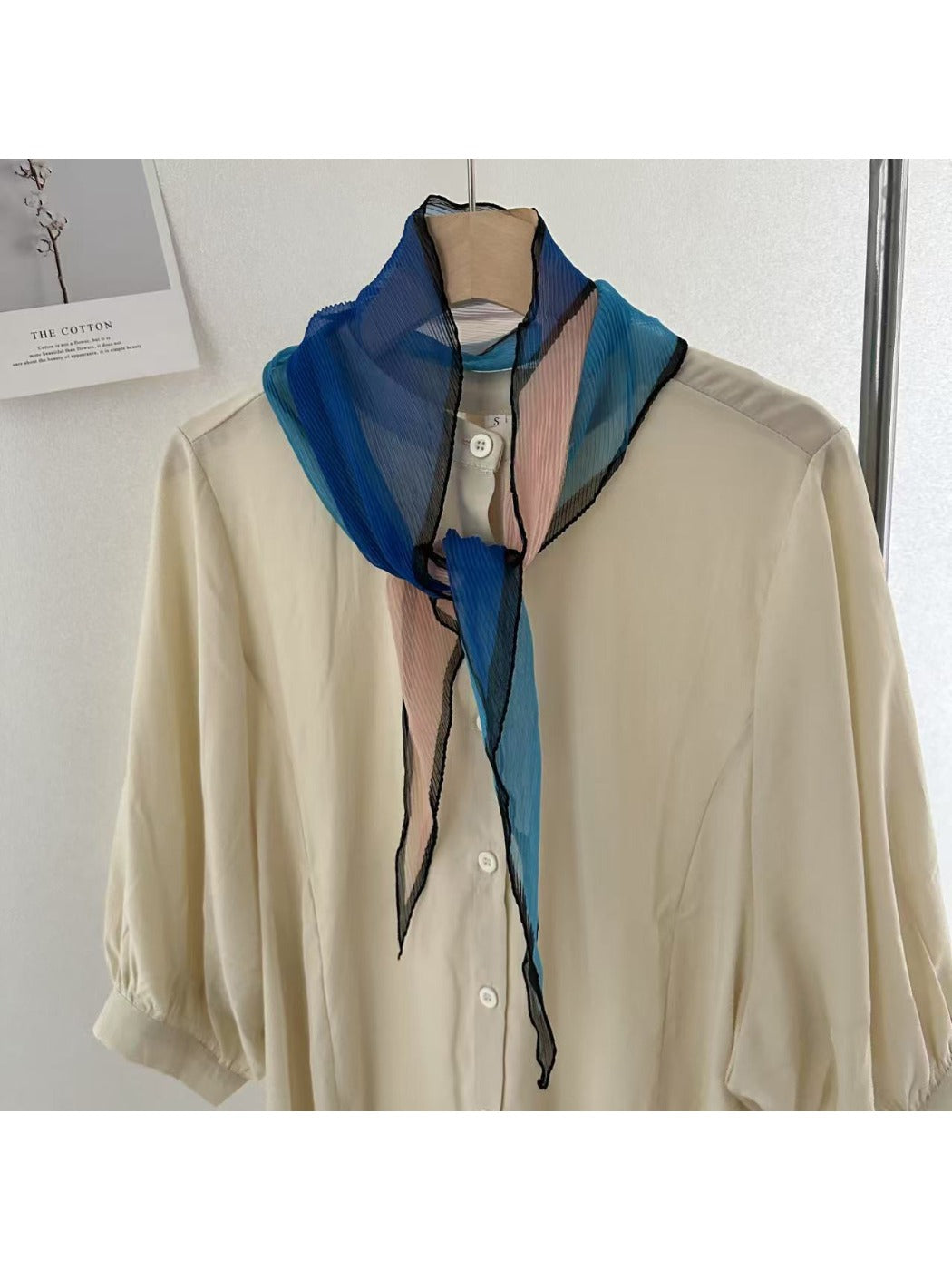 Scarvii - Color Block Triangle Scarf