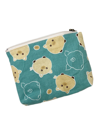 Cosbai coin purse showing a bright and happy cartoon animal face