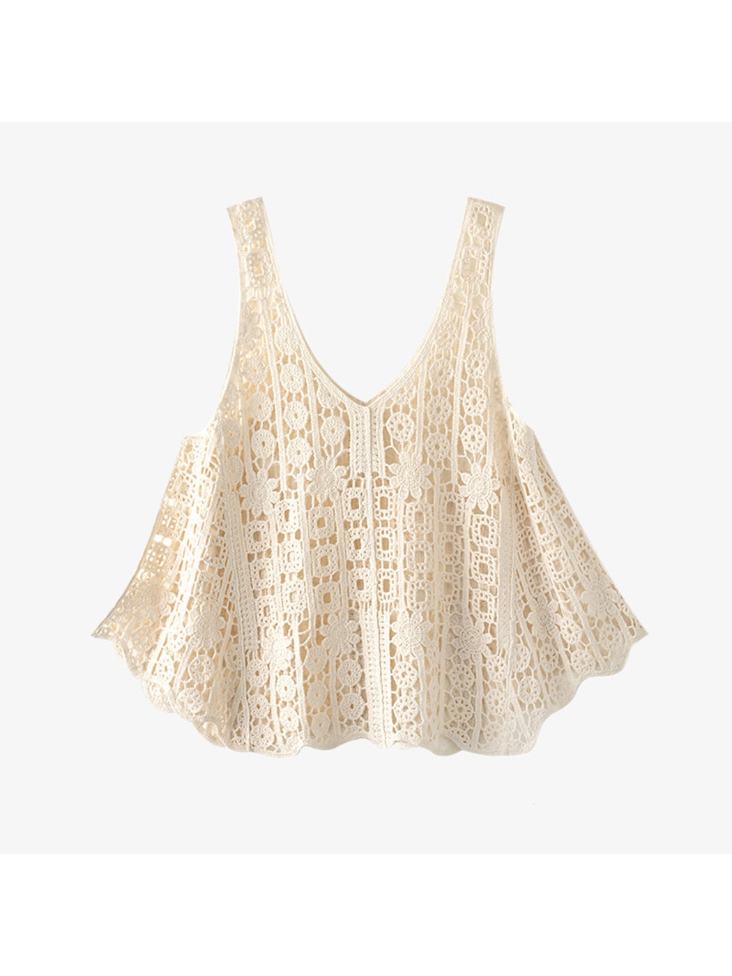 Crosa - Cute Loose V-Neck Sleeveless Knit Vest
