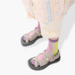 Rufia - Multi-color Knitted Short socks