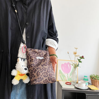 Leopard Print Mini Crossbody Bag detail view