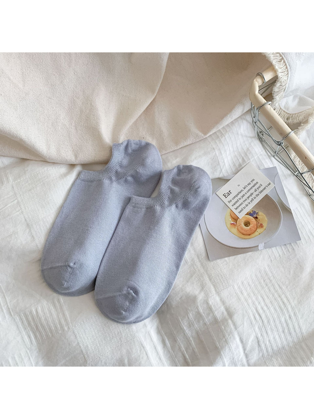 Rufia - Pastel Letter No-Show Socks product image 8
