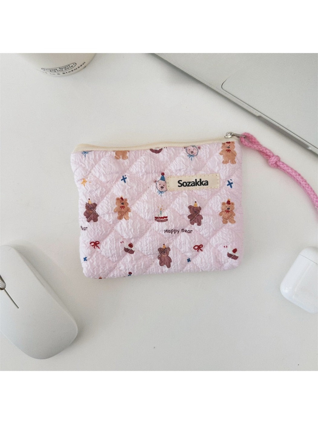 Cosbai - Soft Coin Purse & Pouch with Animals Pattern