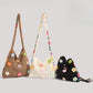 Cosbai - Floral Crochet Shoulder Bag - Summer Chic