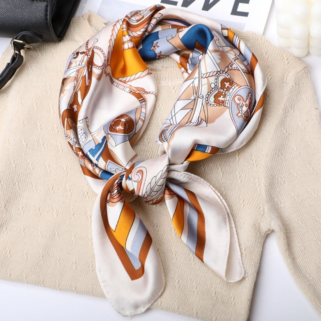 Scarvii - Nautical Series Square Scarf