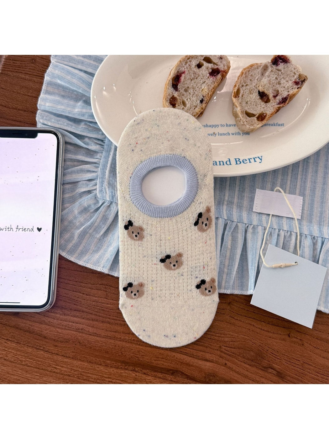 Rufia - Cartoon Women's No Show Socks
