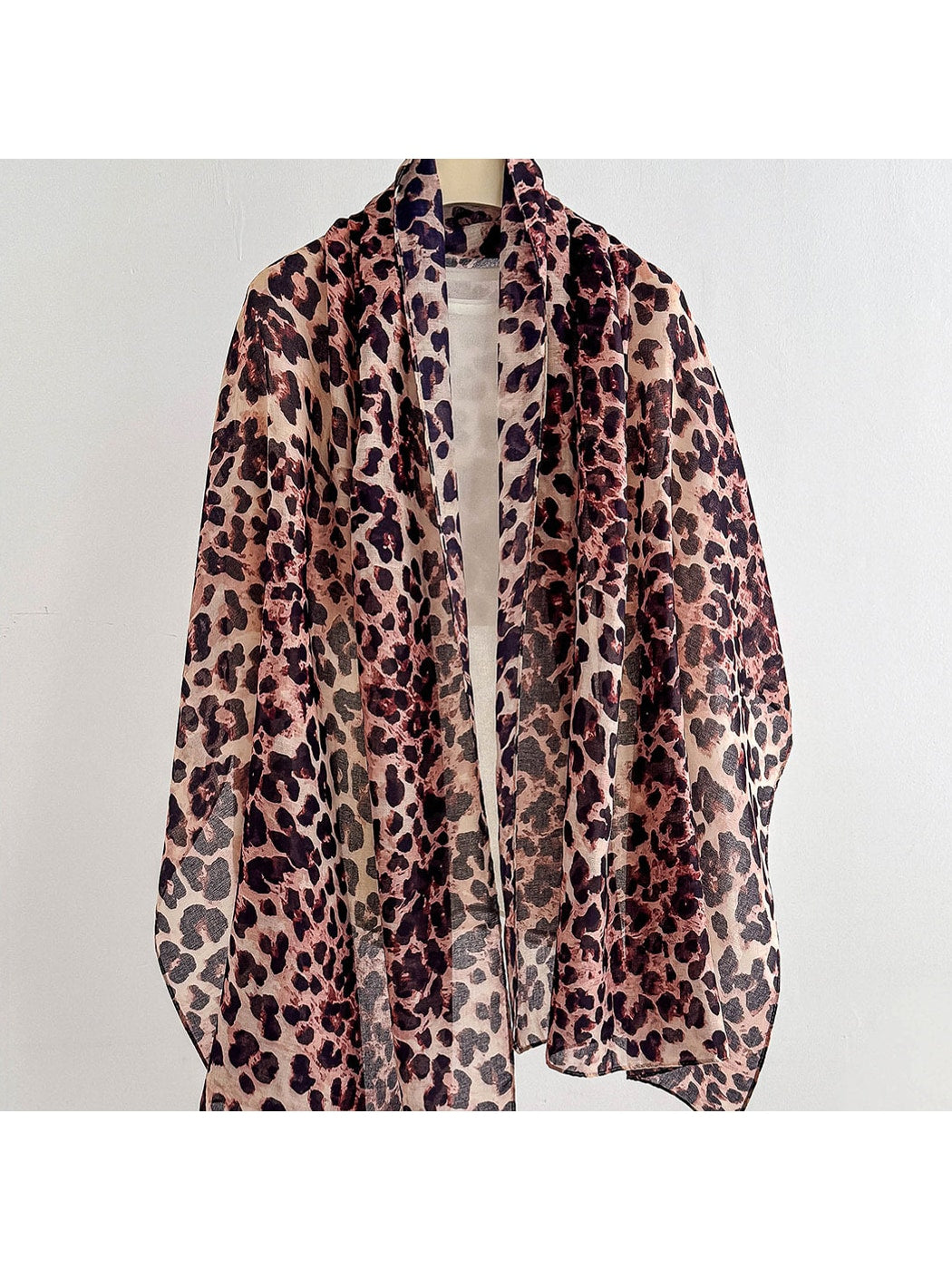 Scarvii - Flowing Floral Print Summer Wrap Scarf