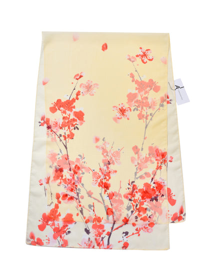 Scarvii - Spring Summer Soft Pastel Floral Scarf