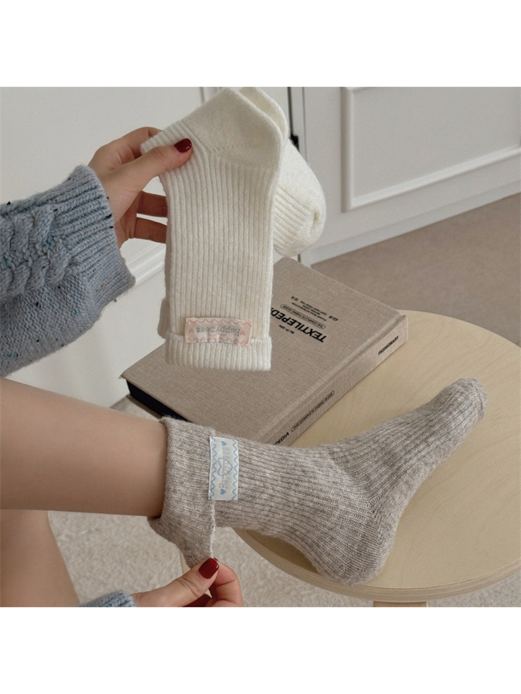 Rufia - Soft Ribbed Soft Ribbed Crew Socks product image 3