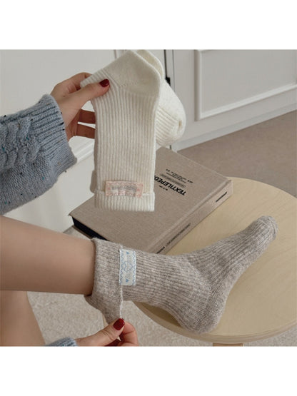 Rufia - Soft Ribbed Soft Ribbed Crew Socks product image 3