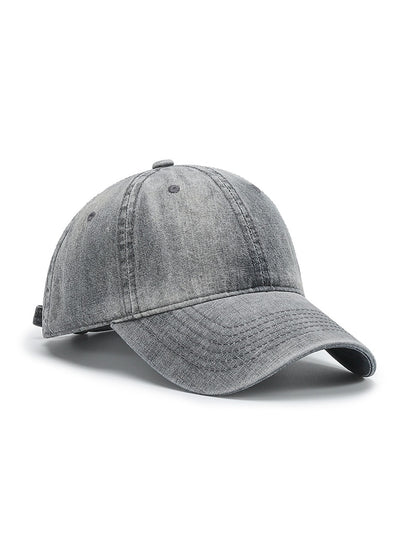 Haila - Vintage Washed Plain Adjustable Baseball Cap