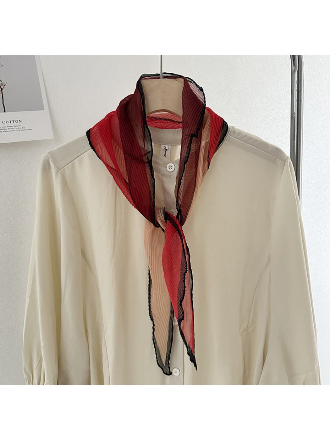 Scarvii - Color Block Triangle Scarf