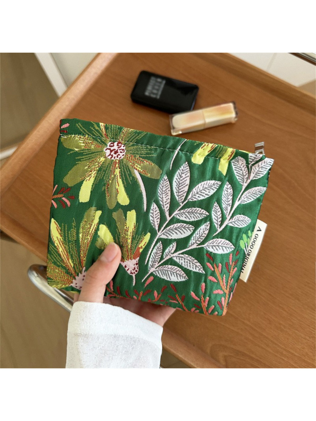 Cosbai Botanical Floral Cosmetic Bag product image